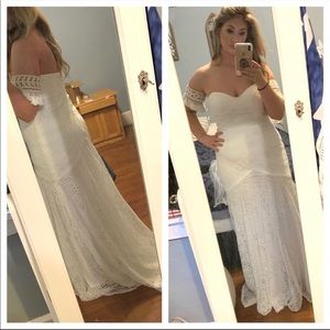 Mermaid Crochet Wedding Dress